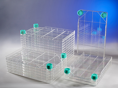 單層至10層培養(yǎng)裝置，可一次性大規(guī)模培養(yǎng)細胞