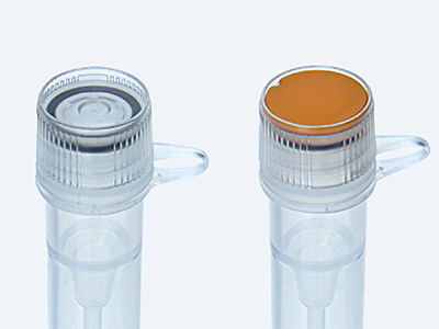 凹蓋結(jié)構(gòu)可安裝多色壓片， 8種顏色可選，為樣品標識提供更多選擇