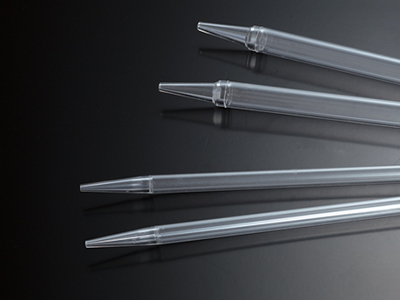 10.0mL、25.0mL、50.0mL和100.0mL 移液管管頭/管嘴采用超聲焊接方式與管體連接